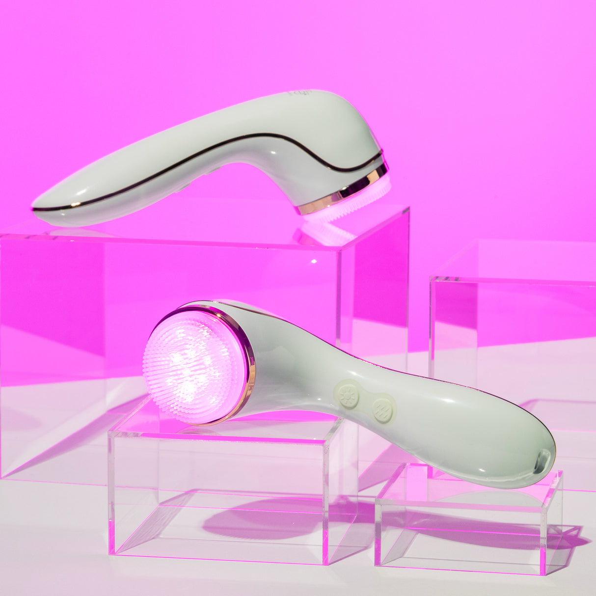 Open Box Lux Soniqué : Blue & Red Light Therapy for Skin