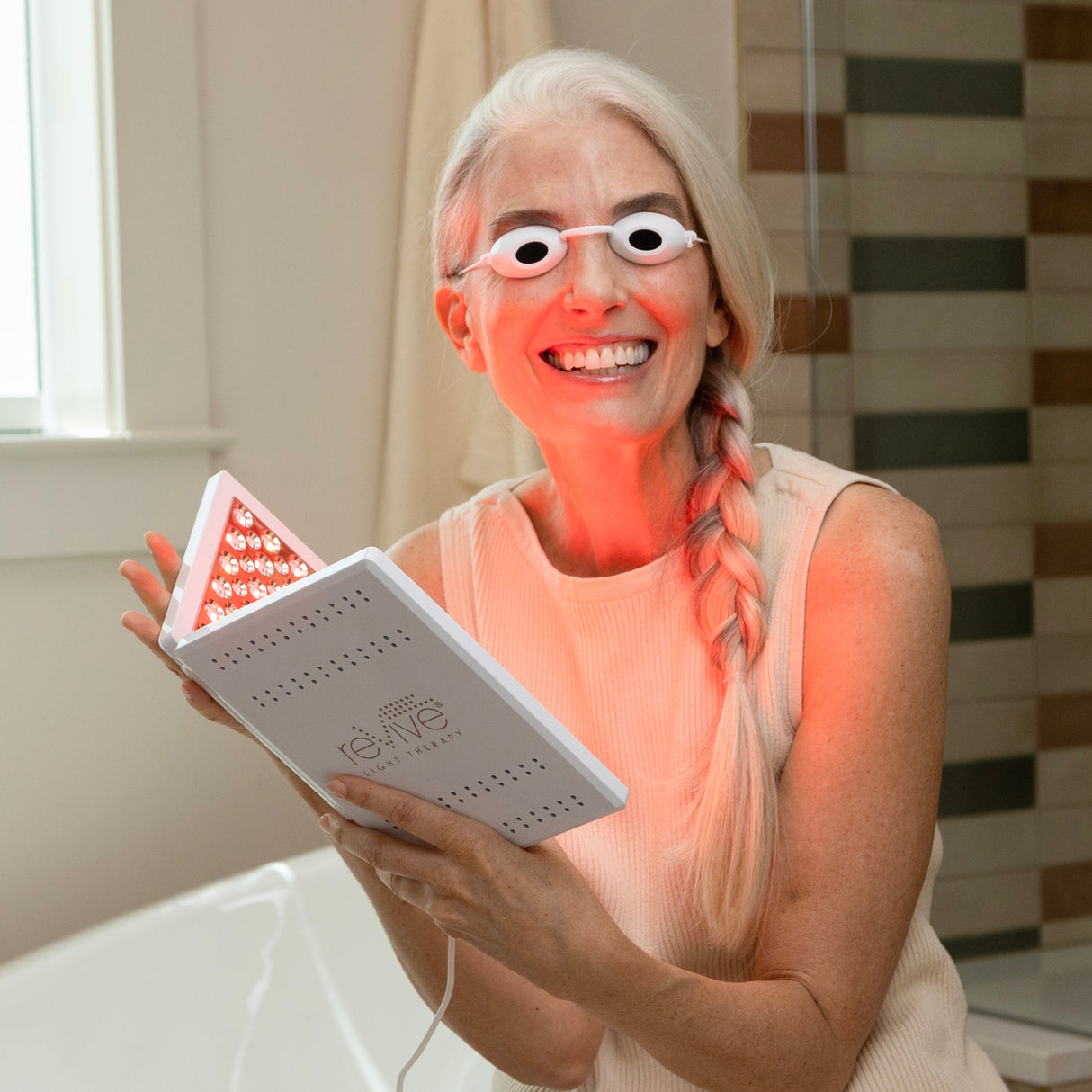 Relaxation Goggles — Light Therapy Eye Protection