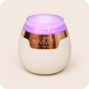 Lux Soniqué Mini LED Sonic Facial Cleanser | reVive Light Therapy™