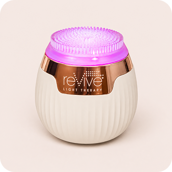 Lux Soniqué Mini LED Sonic Facial Cleanser | reVive Light Therapy™